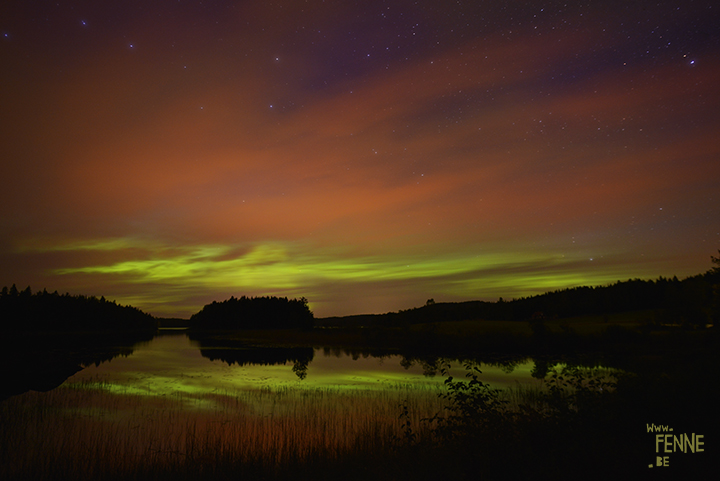 Photographing Northern Lights | Sweden | Blog | www.Fenne.be