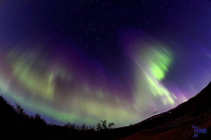 Photographing Northern Lights | Sweden | Blog | www.Fenne.be