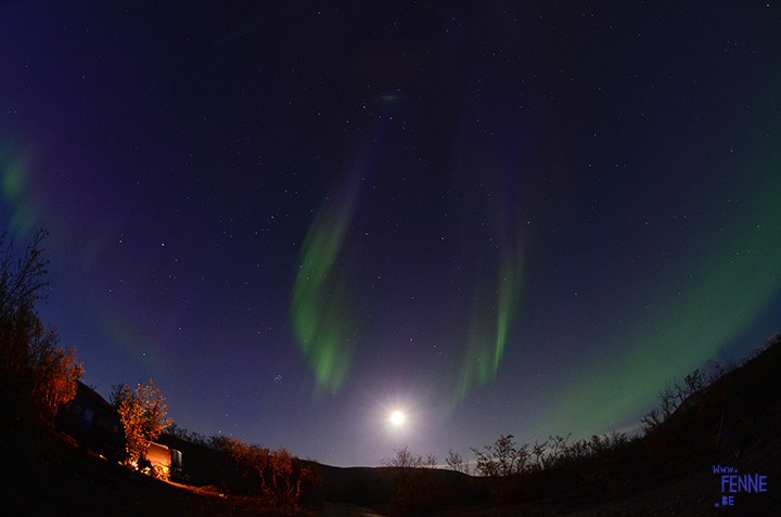 Photographing Northern Lights | Sweden | Blog | www.Fenne.be