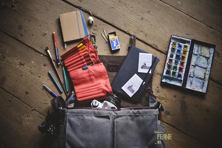 What's in my bag (on the road) | www.Fenne.be
