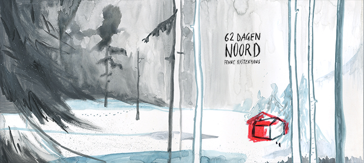 Fenne Kustermans | cover of 62 days North, an experiment in solitude | blog on www.Fenne.be