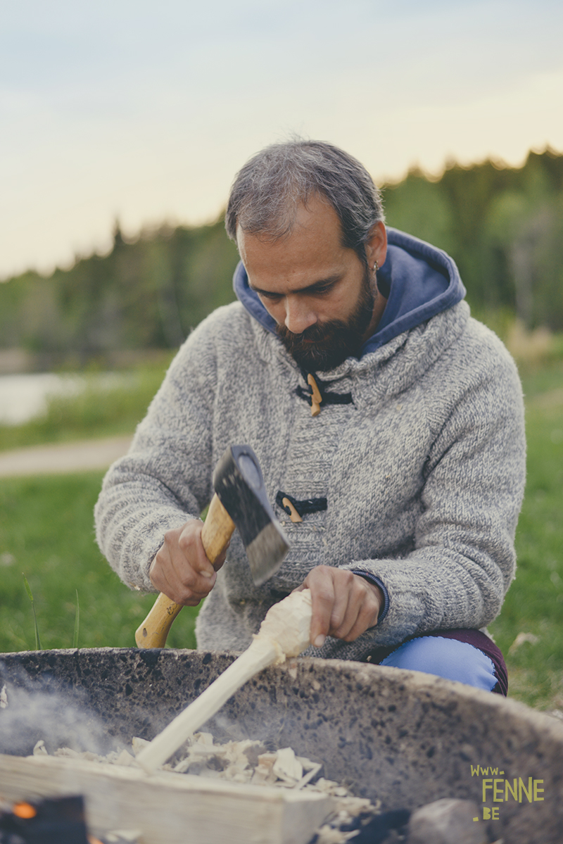 New skill, learning, handmade spoons, craft, www.Fenne.be