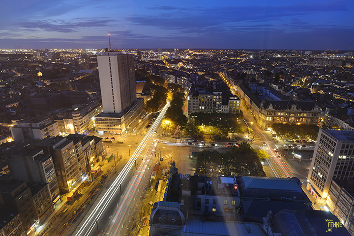 Antwerp A-tower, soundscore for Skyline, DJ Raphaël Vandeputte, www.Fenne.be