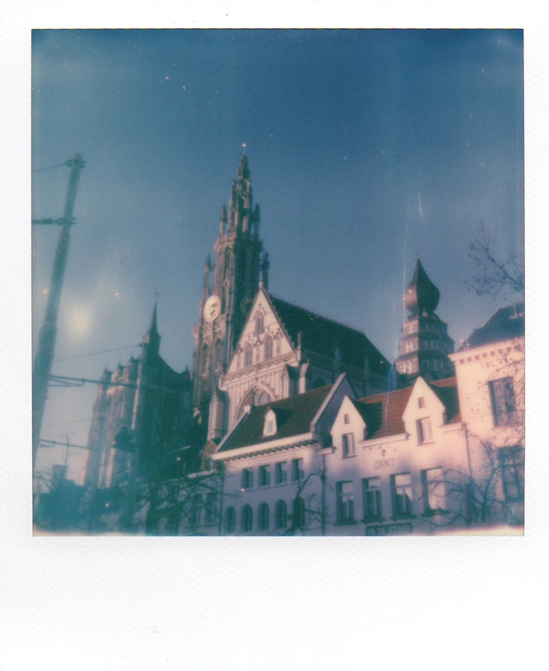 Antwerp Polaroids, street photography, travel Europe, Belgium, www.Fenne.be