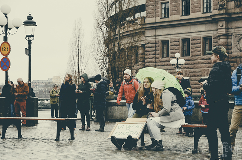 #FridaysForFuture, climate action strike, Stockholm March 2019, Klimatstrejk, Greta Thunberg, www.Fenne.be