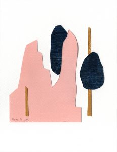 Nature inspired collage, illustration artist, illustration Sweden, Belgian artist, www.Fenne.be