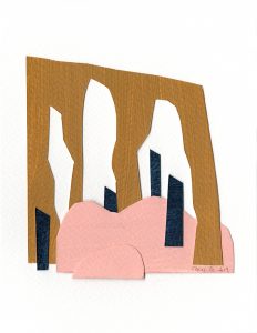 Nature inspired collage, illustration artist, illustration Sweden, Belgian artist, www.Fenne.be