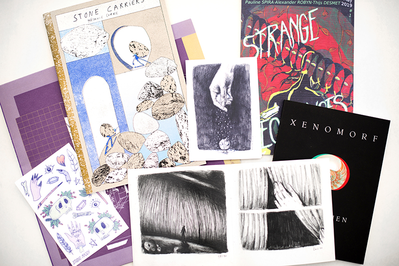 november treasures, zines, comics, poetery, Belgium, travel, www.Fenne.be