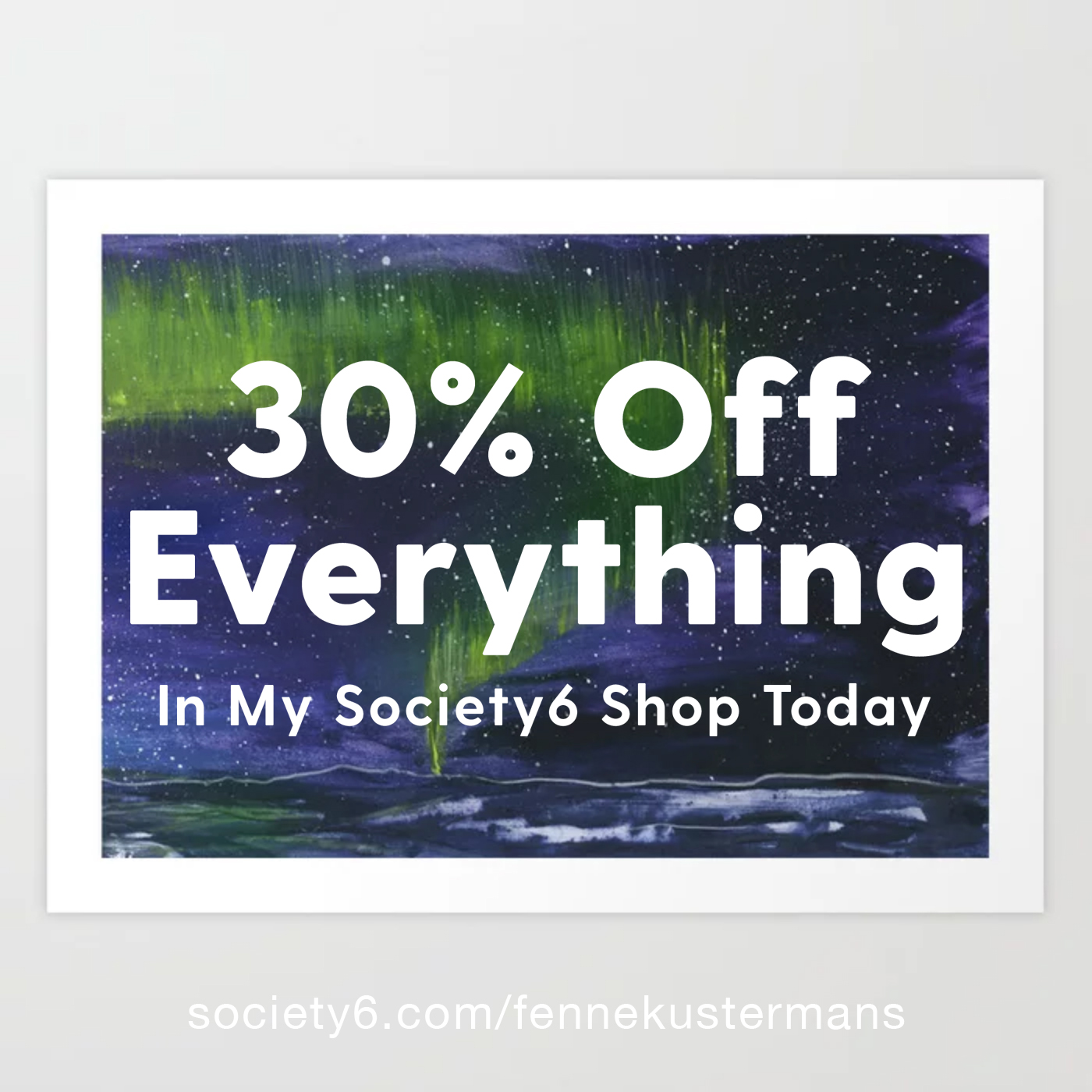 Fenne Kustermans, illustration print and products sale at Society6, www.Fenne.be