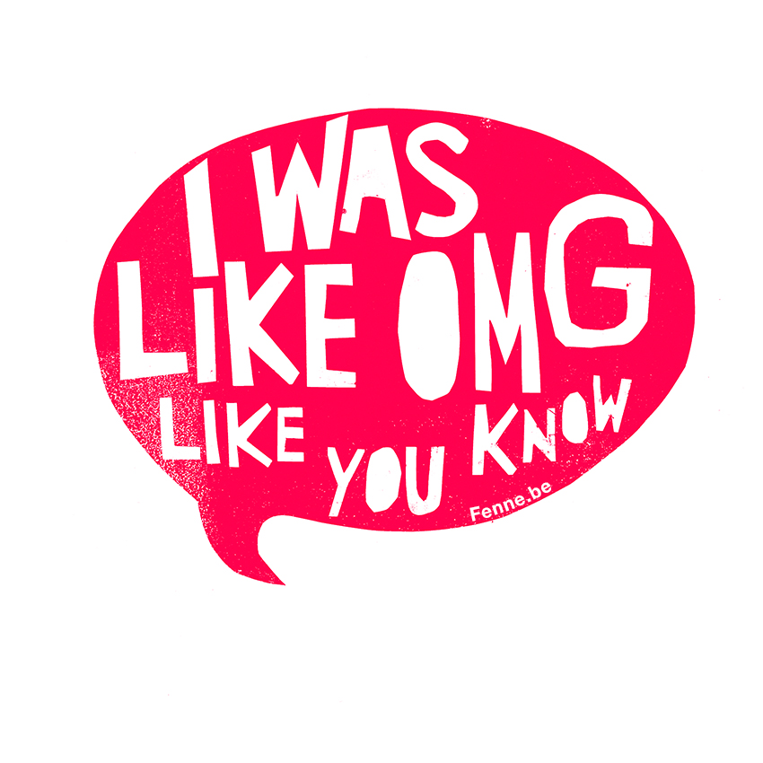 like-you know, OMG, www.Fenne.be, photography and illustration, Sweden/ Belgium