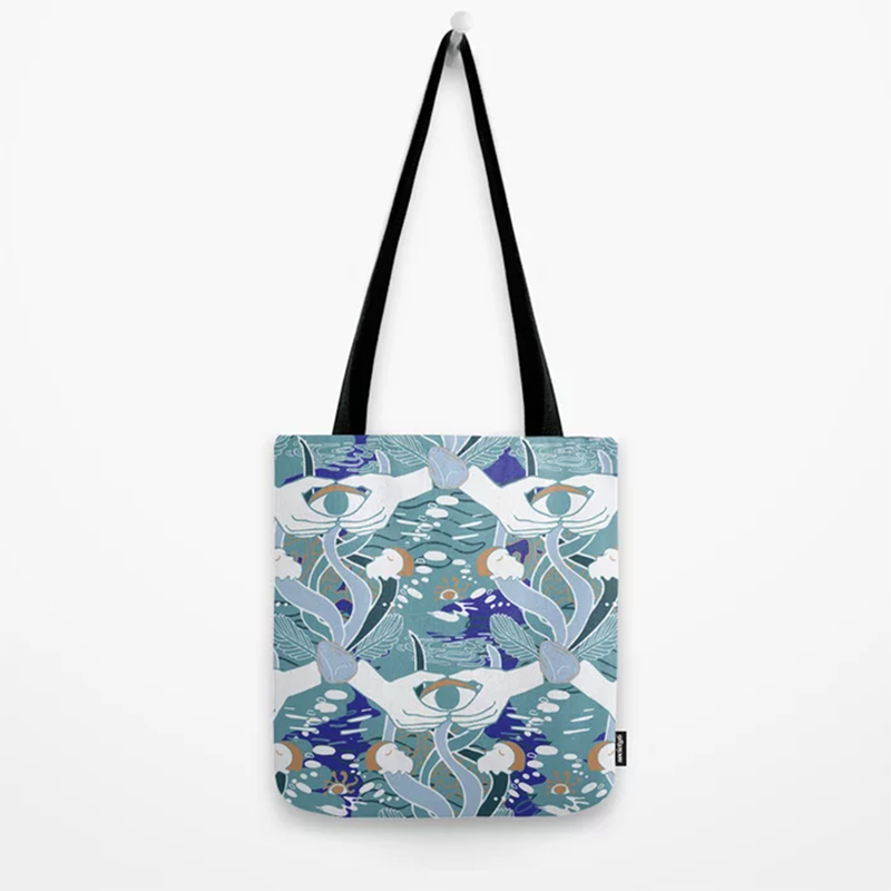 Inspired by Riverside by Agnes Obel, pattern design by Fenne Kustermans, available on Redbubble and Society6, www.Fenne.be