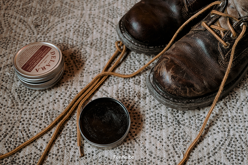 Small pleasures #5: cleaning leather shoes, shoe polish, caterpillar boots, www.Fenne.be