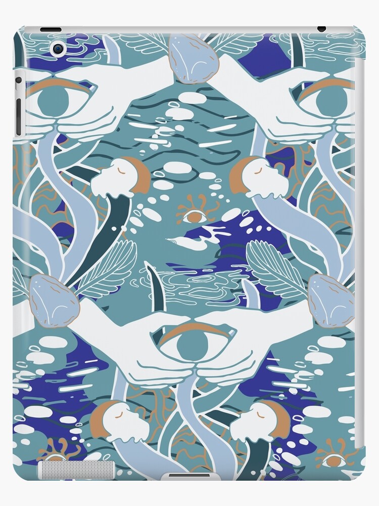 Inspired by Riverside by Agnes Obel, pattern design by Fenne Kustermans, available on Redbubble and Society6, www.Fenne.be