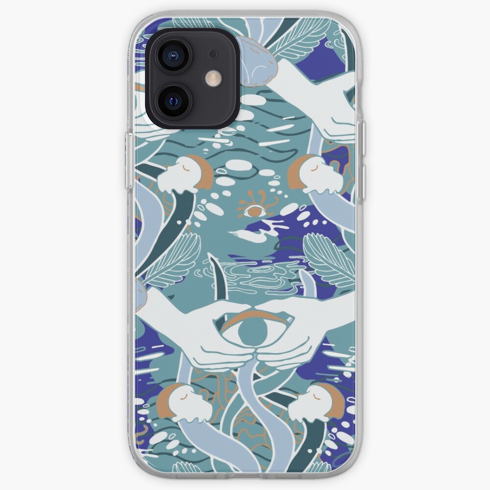 Inspired by Riverside by Agnes Obel, pattern design by Fenne Kustermans, available on Redbubble and Society6, www.Fenne.be