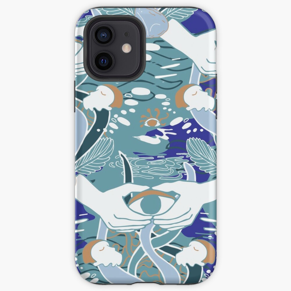 Inspired by Riverside by Agnes Obel, pattern design by Fenne Kustermans, available on Redbubble and Society6, www.Fenne.be