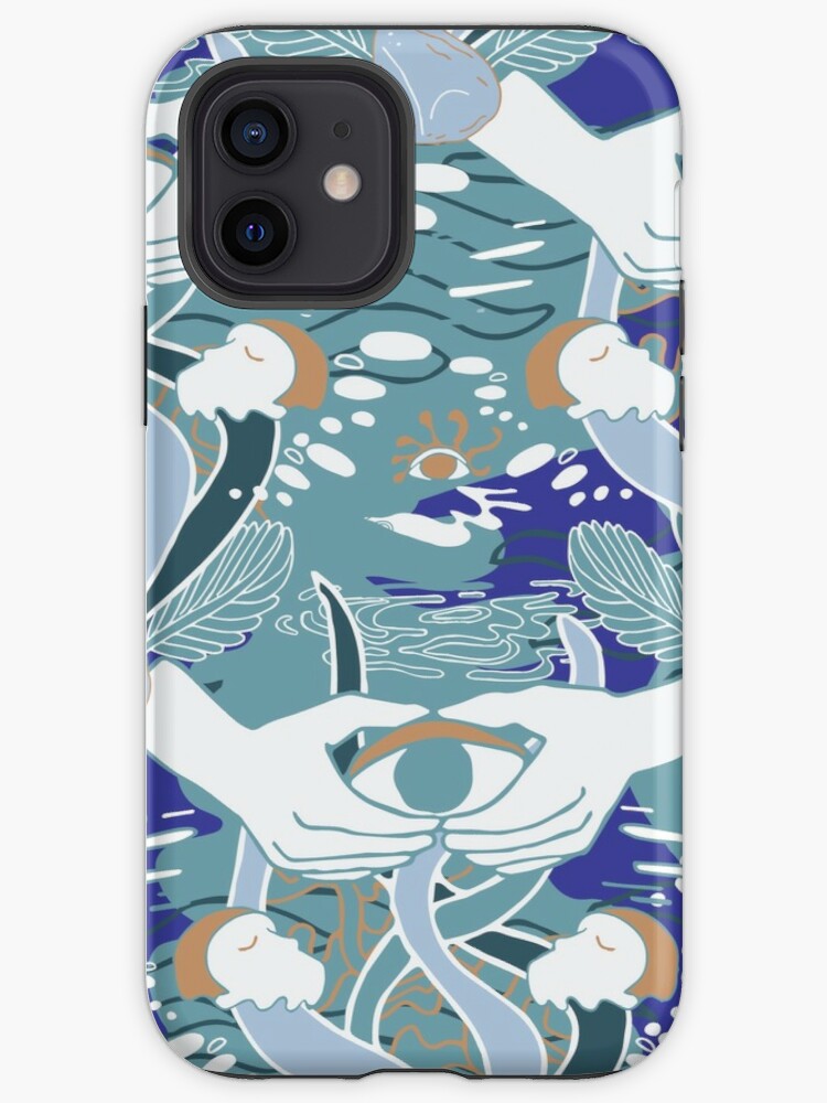 Inspired by Riverside by Agnes Obel, pattern design by Fenne Kustermans, available on Redbubble and Society6, www.Fenne.be