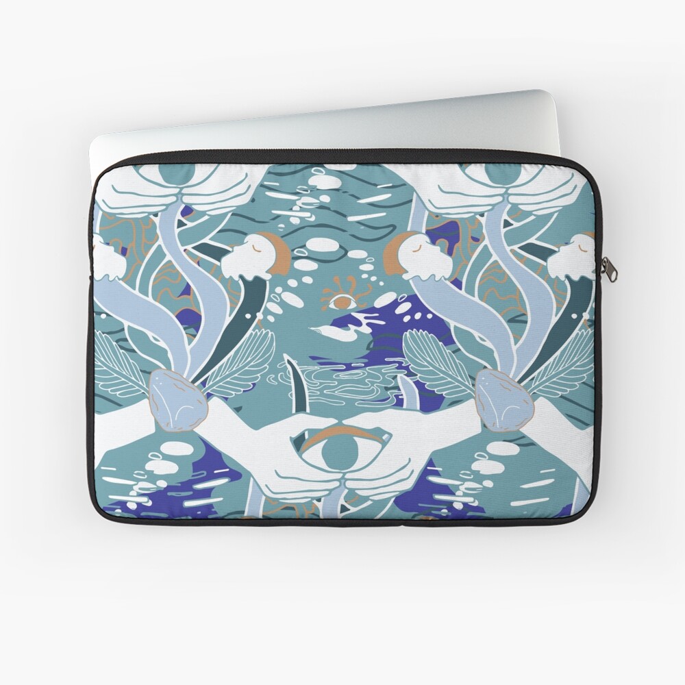 Inspired by Riverside by Agnes Obel, pattern design by Fenne Kustermans, available on Redbubble and Society6, www.Fenne.be