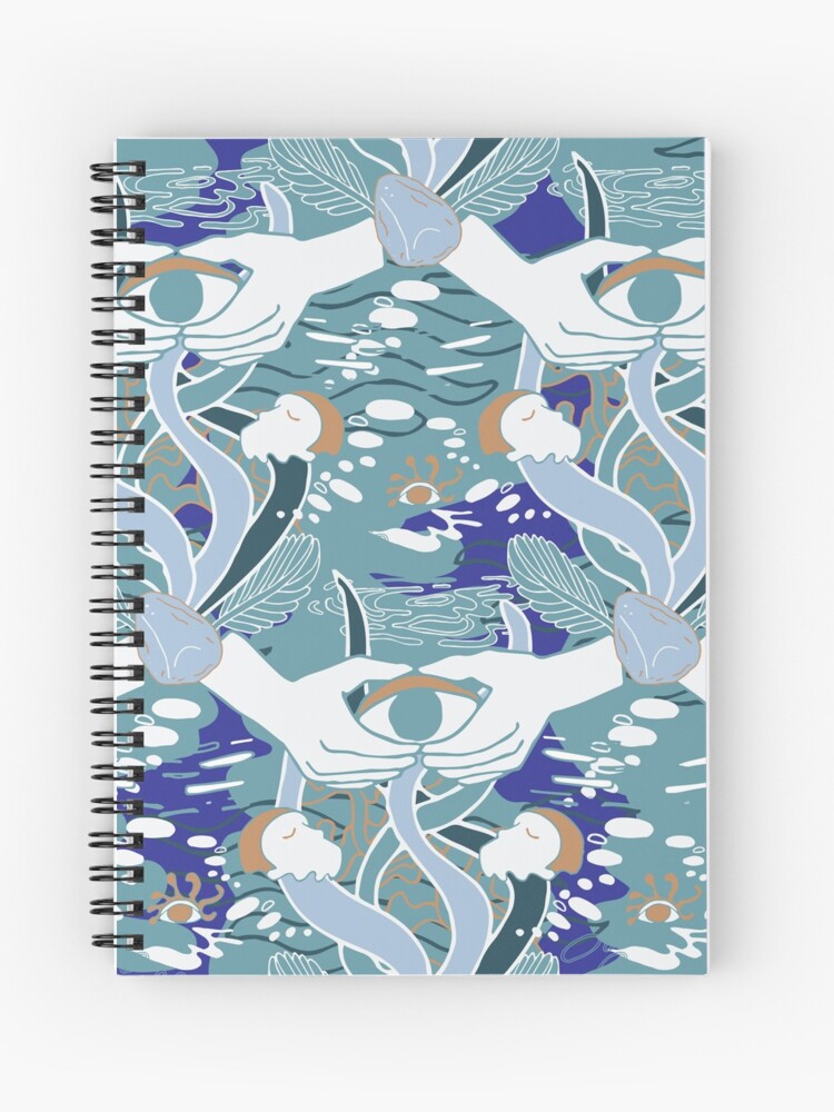 Inspired by Riverside by Agnes Obel, pattern design by Fenne Kustermans, available on Redbubble and Society6, www.Fenne.be