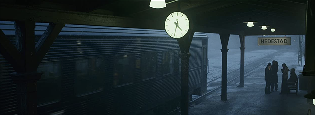 'Hedestad' train station from The girl with the dragon tattoo, USA version, Sweden, www.Fenne.be