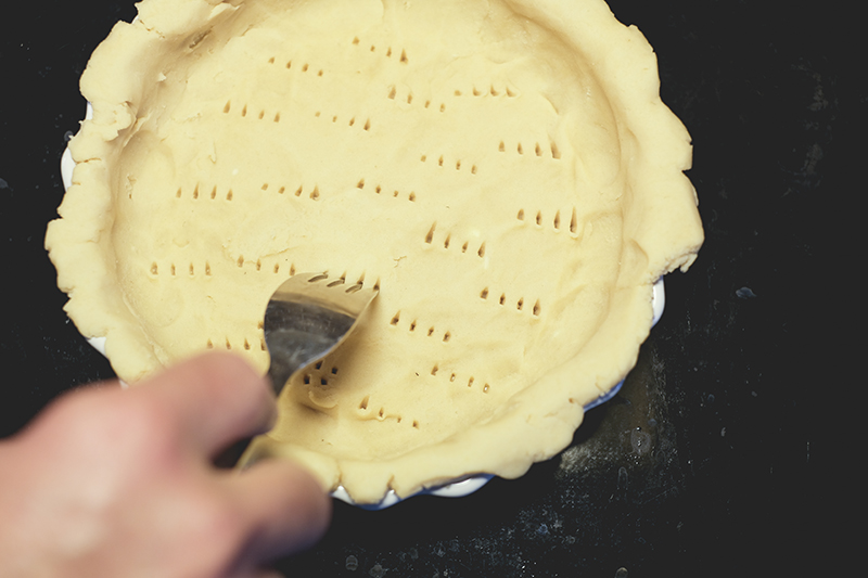 Västerbottenspaj, Pie with cheese and Chanterelles mushrooms, Swedish cuisine, www.Fenne.be