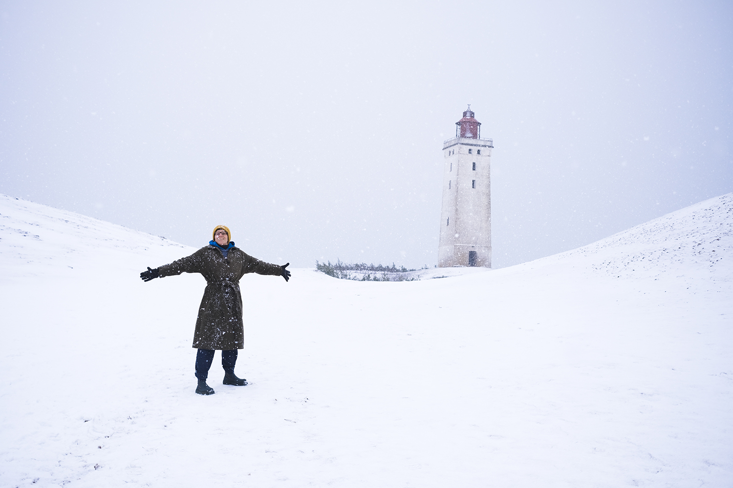 Rubjerg Knude Lighthouse, winter 2021, Jutland Denmark, www.Fenne.be