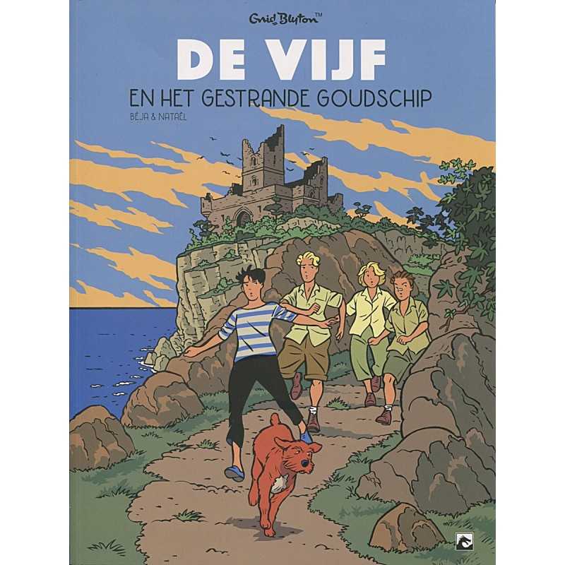 De Vijf (Famous Five) by Enid Blyton, Stripreeks, Comics, www.Fenne.e