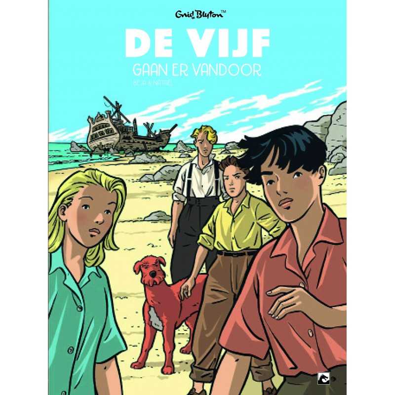 De Vijf (Famous Five) by Enid Blyton, Stripreeks, Comics, www.Fenne.e