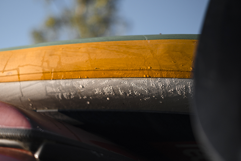 Sup & sunset, camping with the Volkswagen California in Sweden, paddling the lake, www.Fenne.be