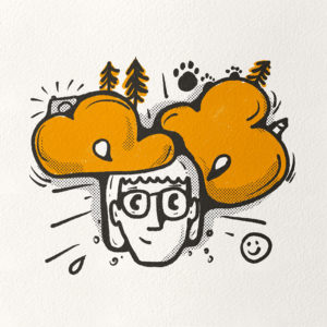 Digital illustrated portrait, www.Fenne.be