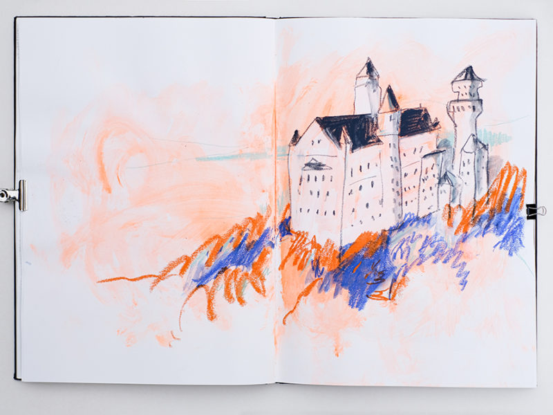 Fenne Kustermans, Illustration artist, Sweden, Sketchbook September 2023, www.Fenne.be