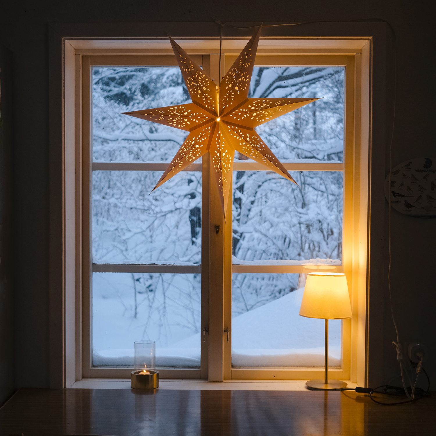 Winter solstice in Sweden, winter aesthetic, hygge, candles, www.Fenne.be