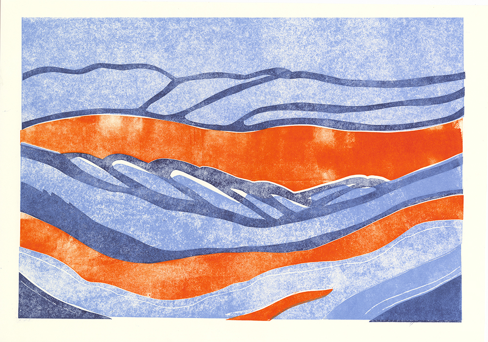 International day of women and girls in science (11 February), Katia and Maurice Krafft, volcanology, printmaking illustration, www.Fenne.be