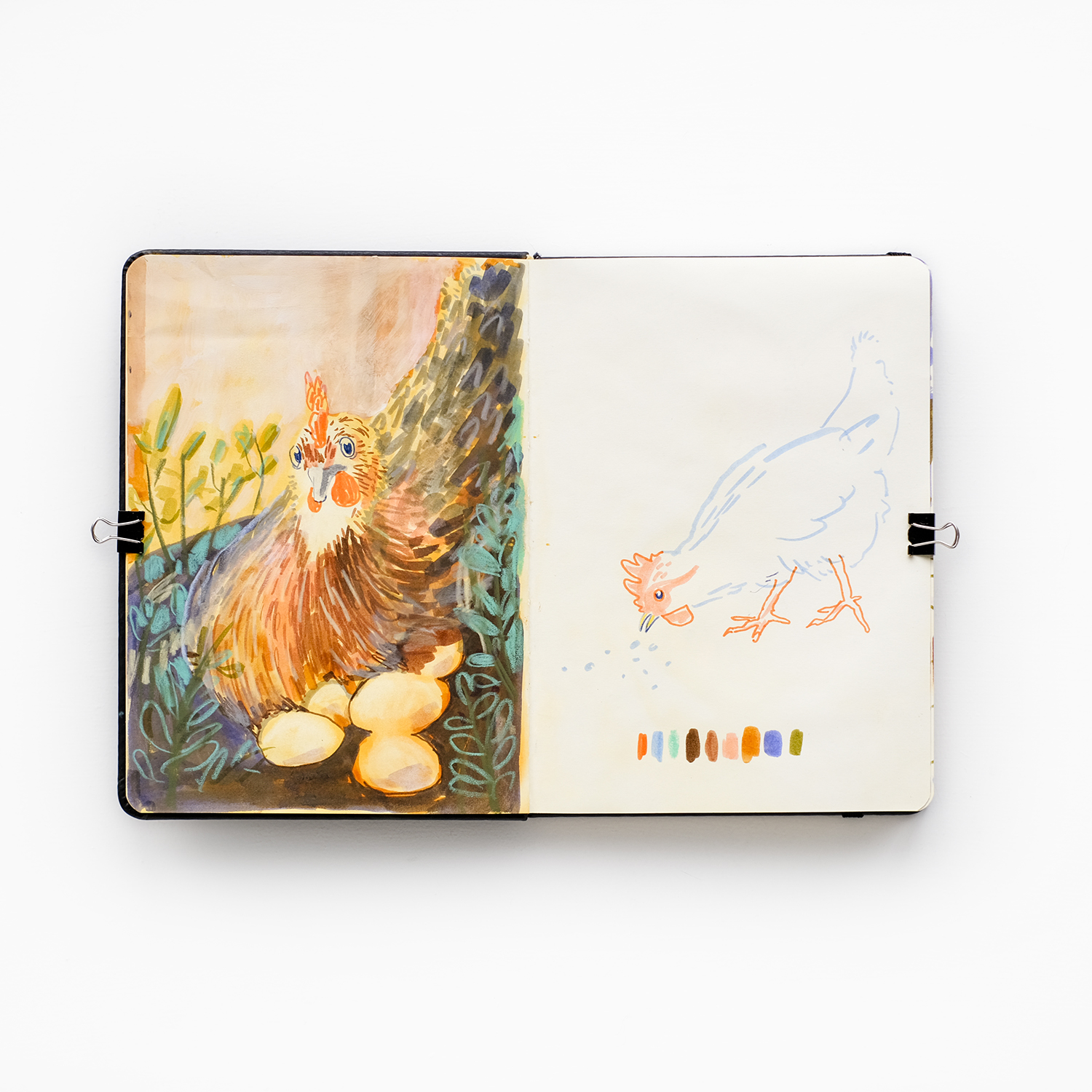 Fenne Kustermans, Illusrator's setchbook, www.Fenne.be