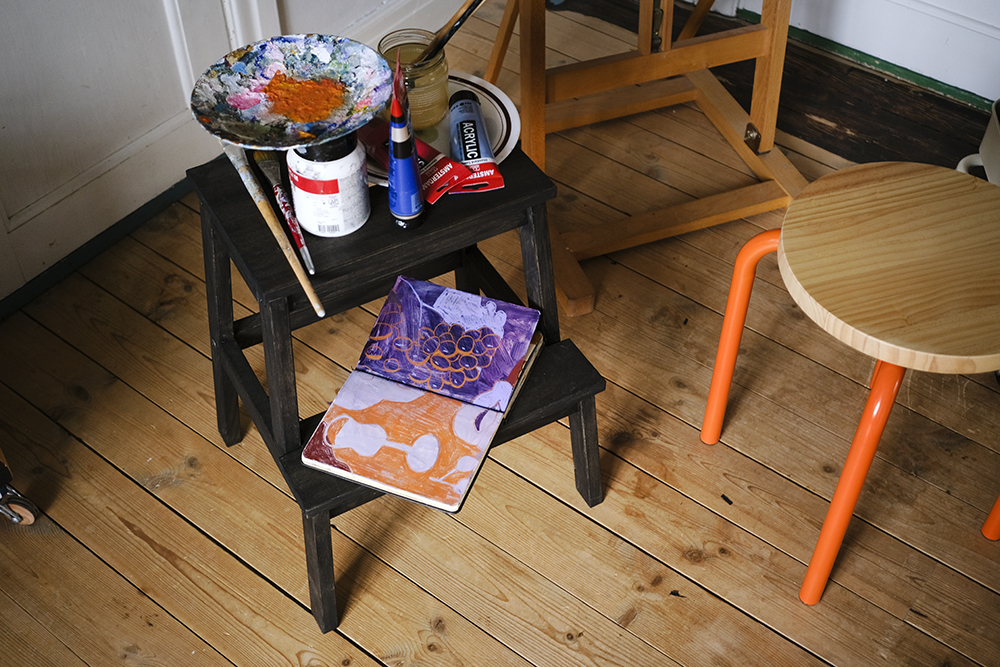Quiet quests on canvas, more time for painting and quiet focus time, www.Fenne.be