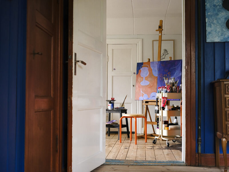 Quiet quests on canvas, more time for painting and quiet focus time, www.Fenne.be