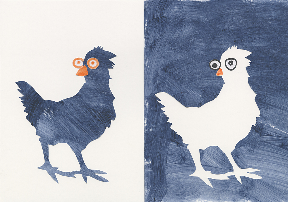 Chicken collage, www.Fenne.be