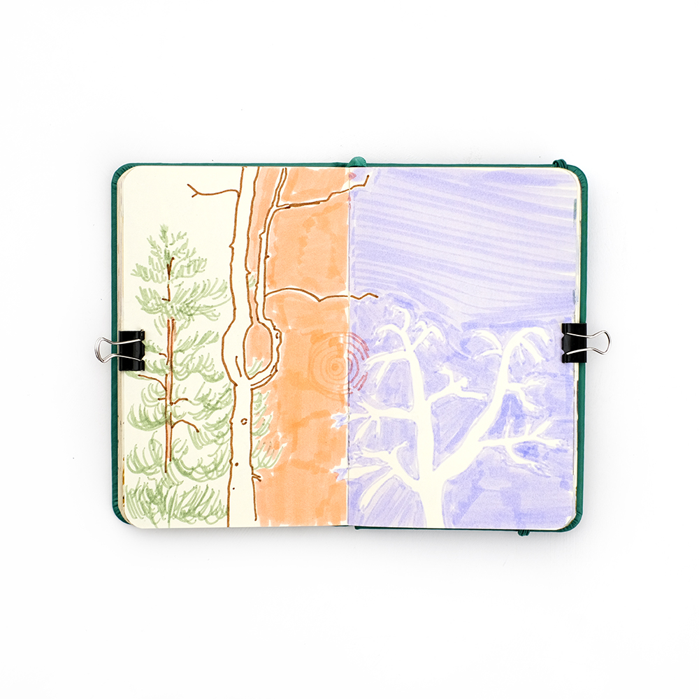 Fenne Kustermans sketchbook, Belgian illustrator in Sweden, www.Fenne.be