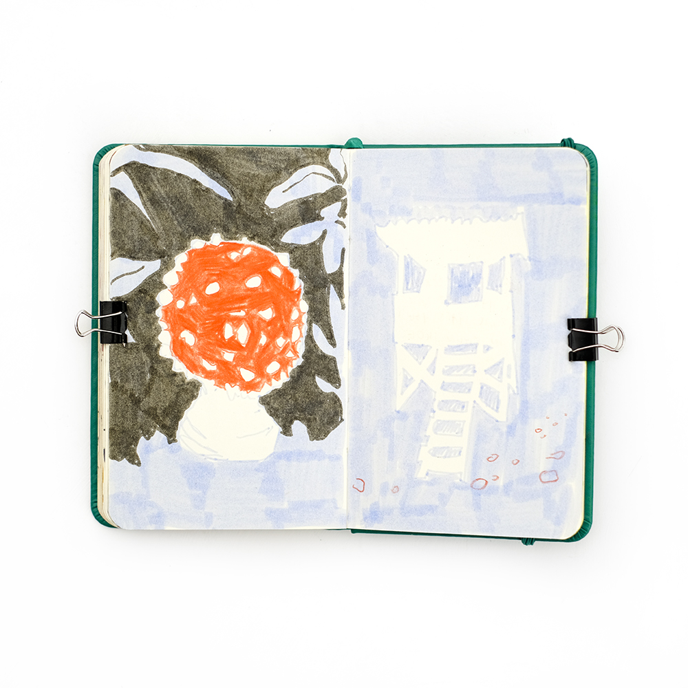 Fenne Kustermans sketchbook, Belgian illustrator in Sweden, www.Fenne.be