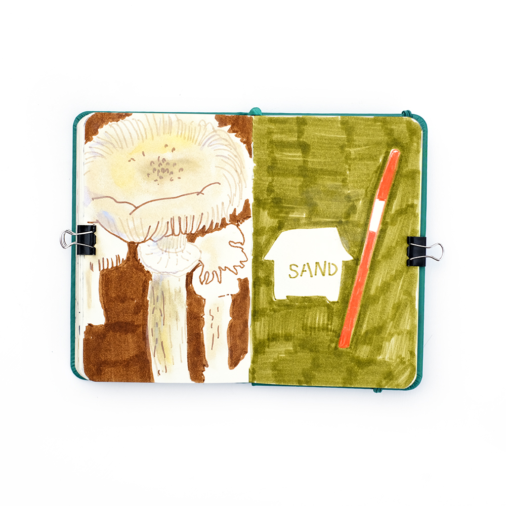 Fenne Kustermans sketchbook, Belgian illustrator in Sweden, www.Fenne.be