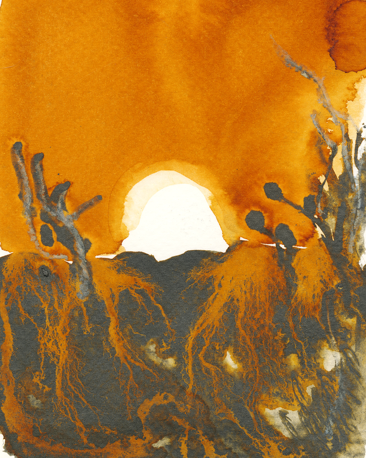 Winter Solstice celebration drawing, Mor art group, workshop, www.Fenne.be