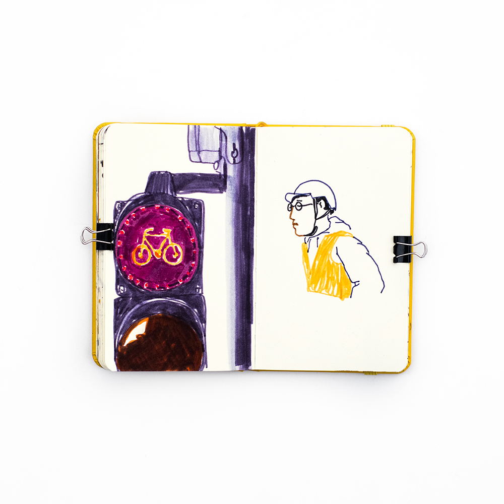 Winter sketchbook, Patreon sessions and nature drawings, www.Fenne.be