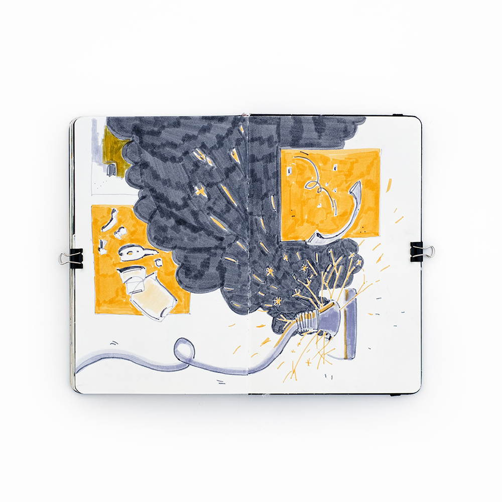 nature inspired sketchbooks and illustrations, www.Fenne.be