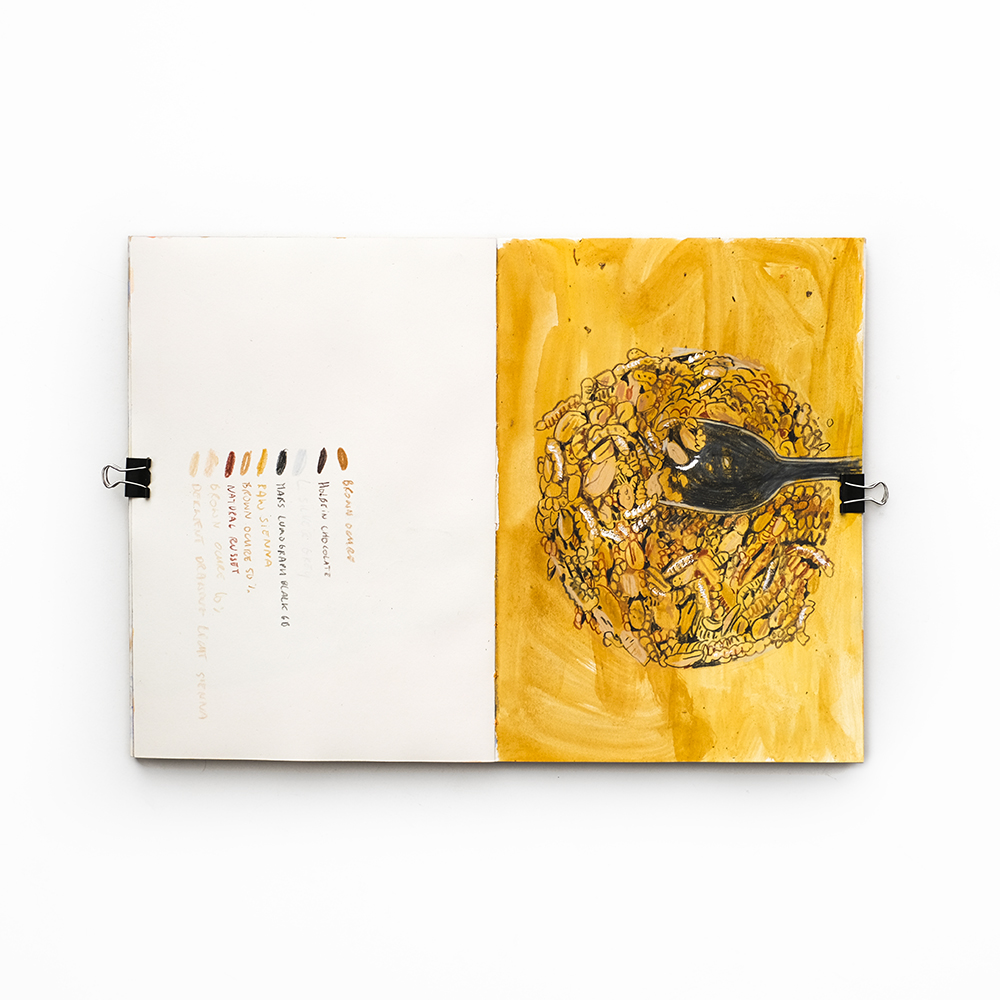 nature inspired sketchbooks and illustrations, www.Fenne.be