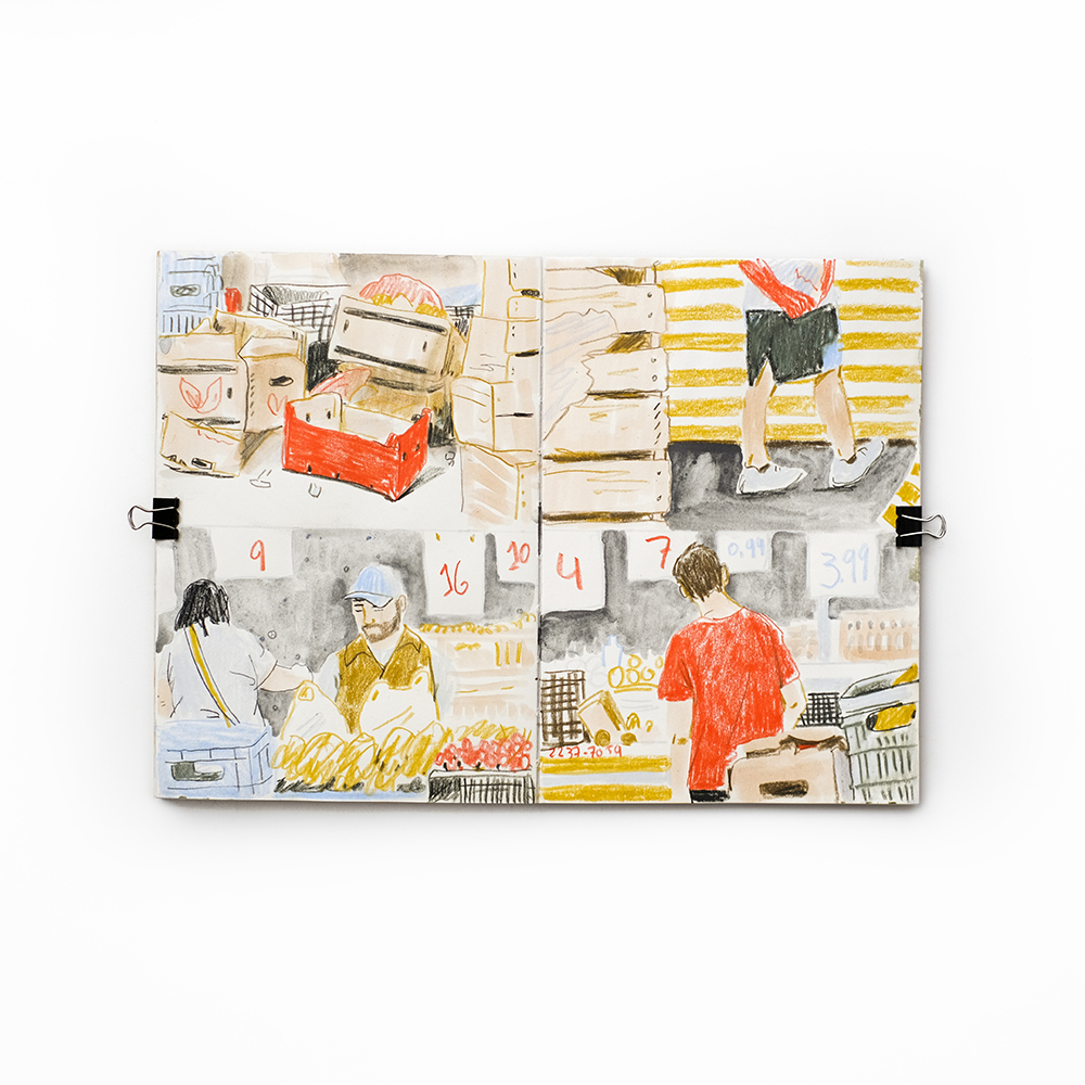 nature inspired sketchbooks and illustrations, www.Fenne.be